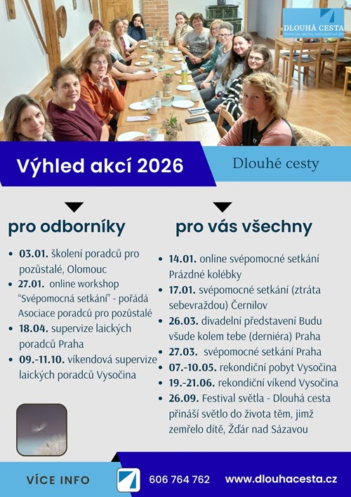 Výhled akcí Dlouhé cesty
