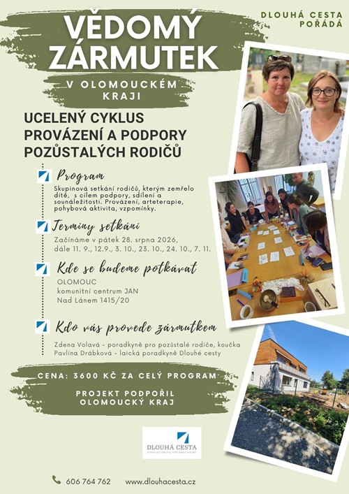 VĚDOMÝ ZÁRMUTEK v Olomouckém kraji